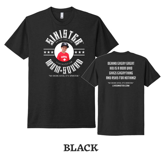 Mom Squad Photo Front "Ask for Nothing" Tee