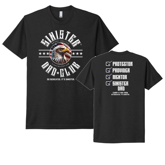 Sinister Dad Checklist Tee - Carry It For Them